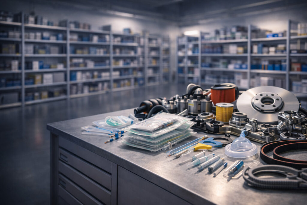 fornitura e distribuzione attrezzature ambulanze