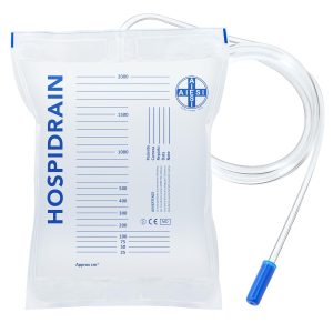 SACCA URINA 2LT CON TUBO 90CM -25pz