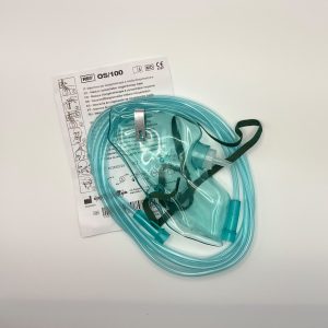 OS/100 MASCHERA PER OSSIGENO TERAPIA A MEDIA CONCENTRAZIONE -100pz